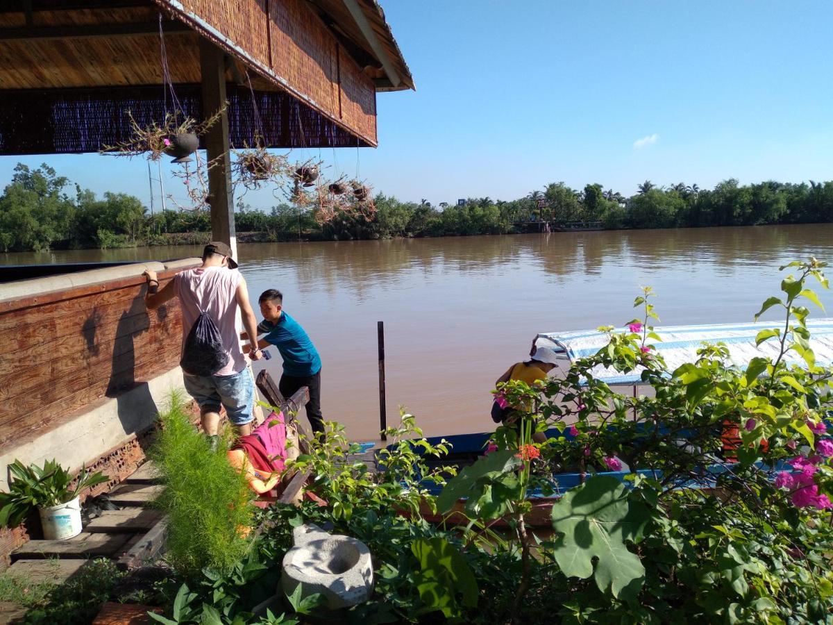Hong Thai River Side Homestay Ben Tre Exterior foto