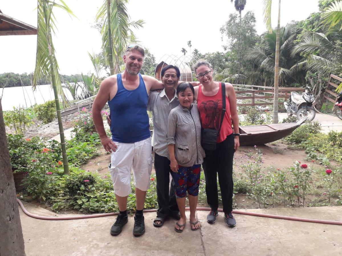 Hong Thai River Side Homestay Ben Tre Exterior foto